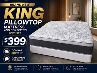 🟢NEW  PILLOWTOP SET $399
