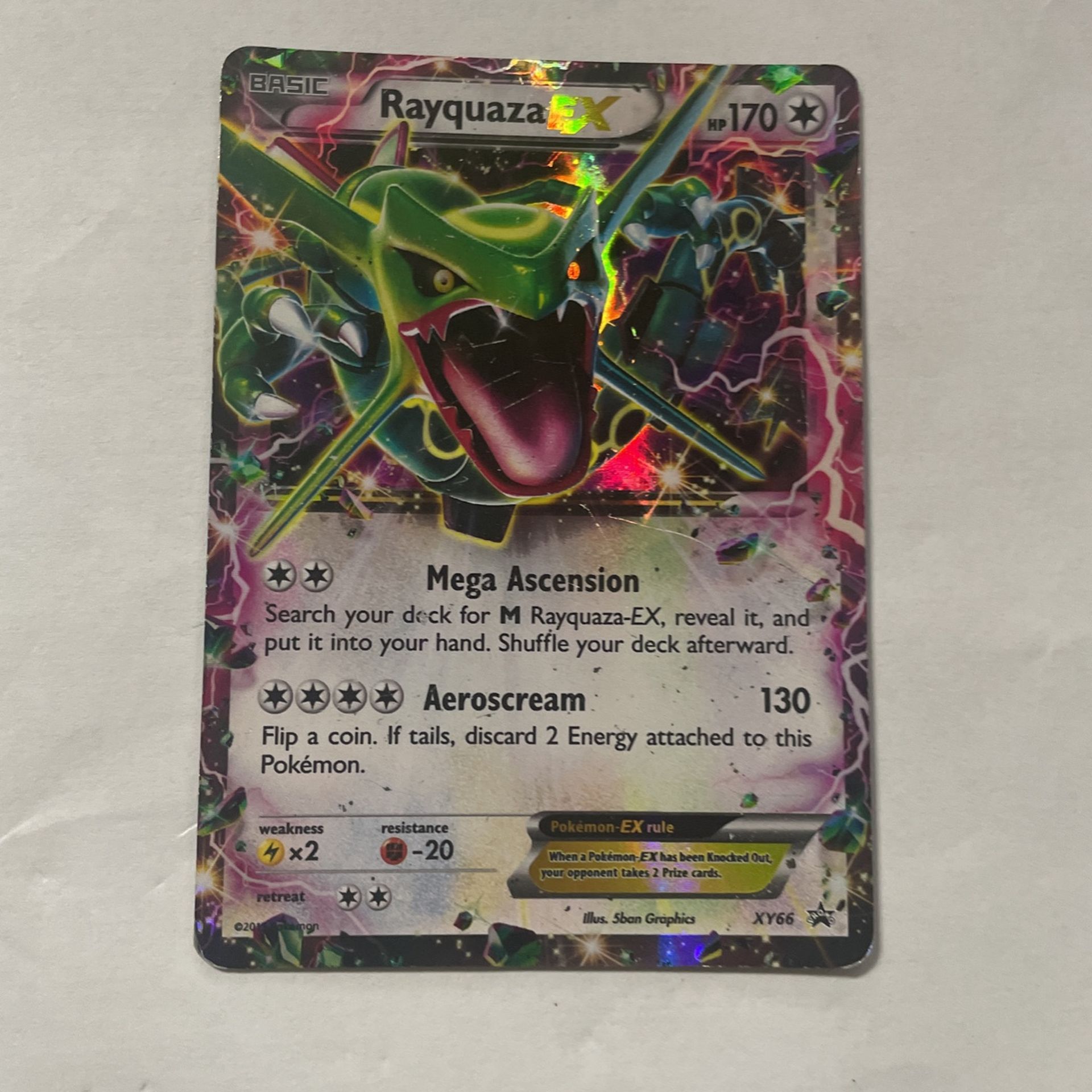 Shiny Rayquaza EX XY69 Ultra Rare Black Star Promo Pokemon Card LP for Sale  in Fort Myers, FL - OfferUp