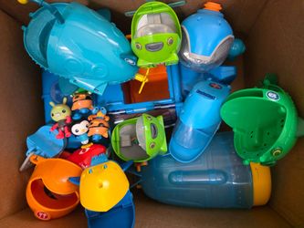 Assortment of Octonauts Toys