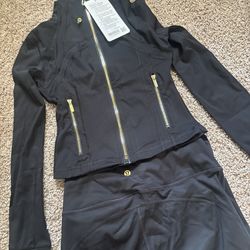 Lululemon define cropped set