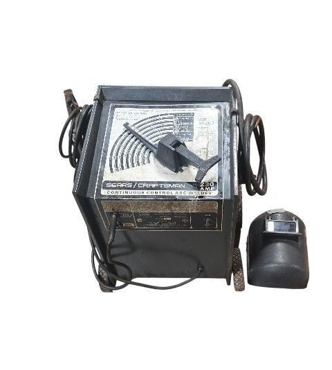 Sears Craftsman 230amp Welder w Welding Helmet