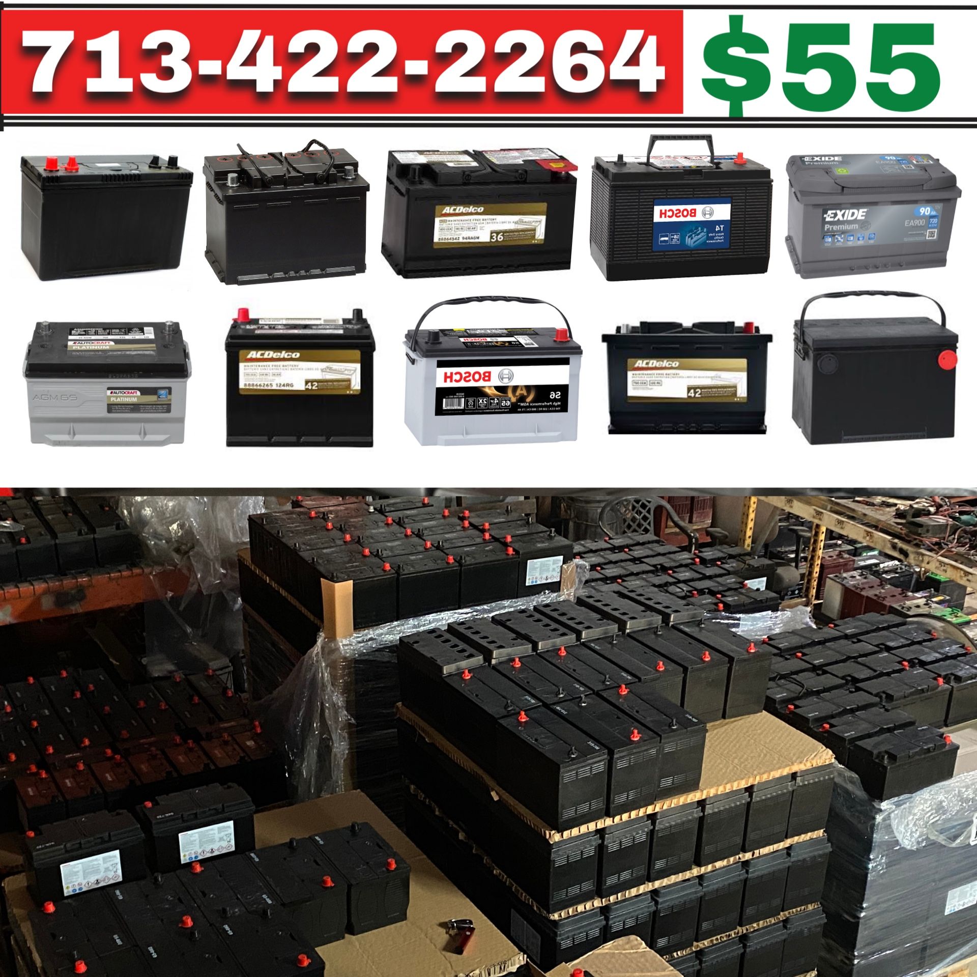 Batteries , Car Battery, Truck Battery, Suv Battery, Van Battery