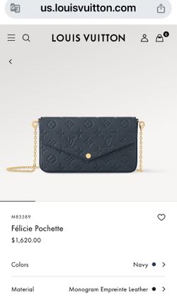 LV louis vuitton Félicie Pochette 100% Authentic 