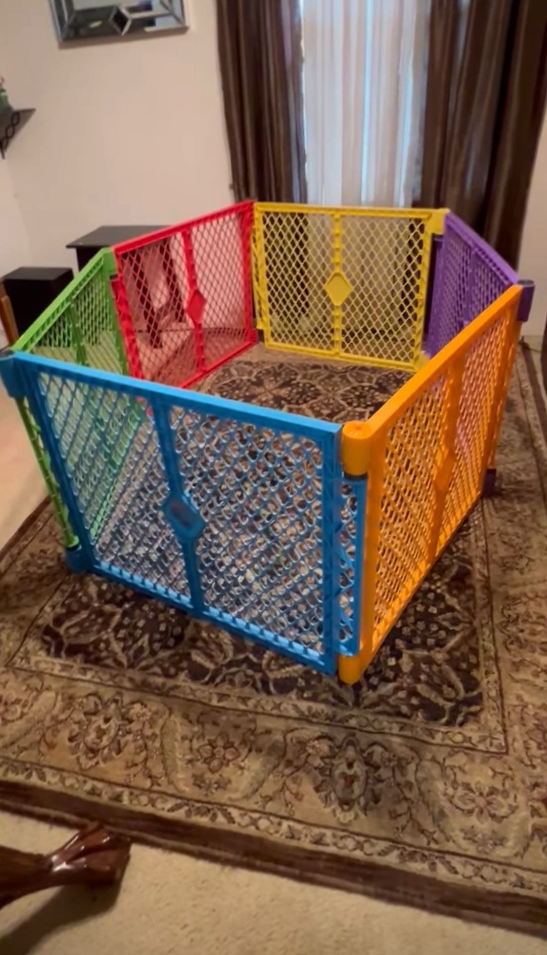 panel baby gate play pen