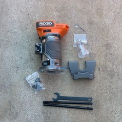 Ridgid 18v Brushless Compact Fixed Base Router (tool only)
