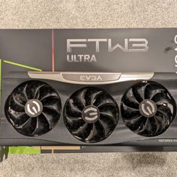 EVGA GeForce RTX 3080 FTW3 ULTRA GAMING 10GB GDDR6X Graphics Card
