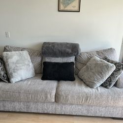 Large Gray Couch 