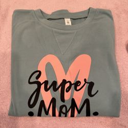 NEW Super Mom Fleece Warm Sweater 