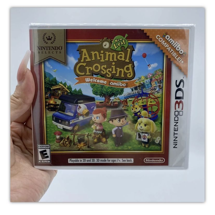 Animal Crossing: New Leaf Welcome Amiibo Compatible (Nintendo 3DS) New Sealed