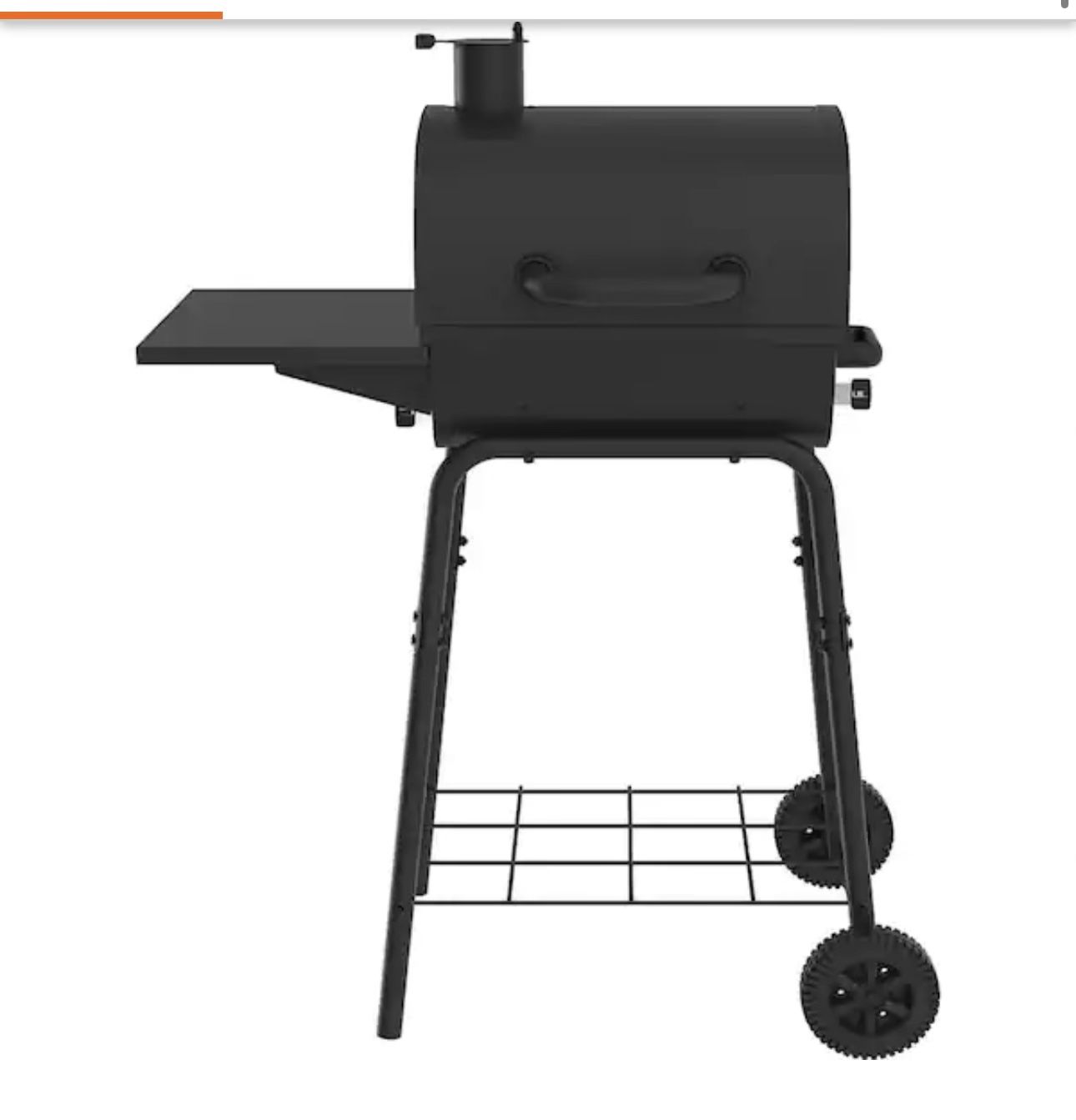 Nexgrill 17.5 in. Barrel Charcoal Grill in Black