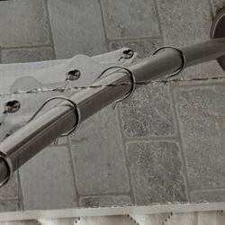Dual Mounted Curved Shower Rod