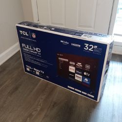 -FIRM PRICE NON-NEGOTIABLE- 32 In. TCL 1080p Roku Smart TV W/Remote 