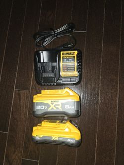 
DEWALT
20V XR Lithium-Ion Starter Pack with 8.0 Ah and 4.0 Ah Battery Packs and Charger