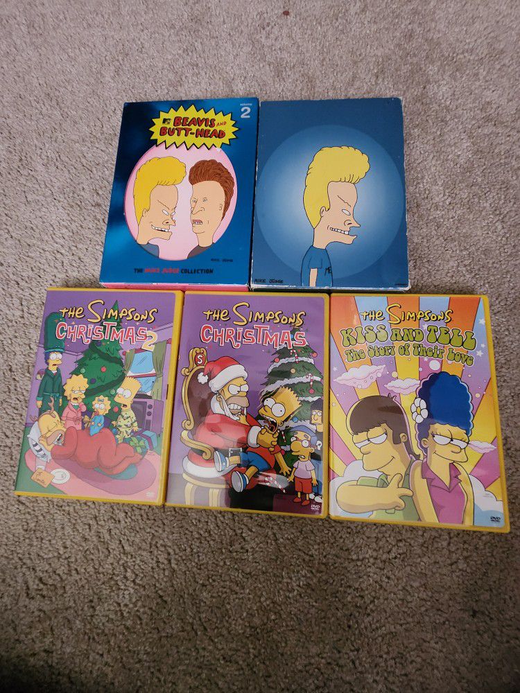 The Simpsons Movies & Beavis & Butt Head Vol. 1-2 