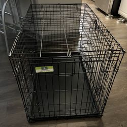 36” Top Paw Double Door Folding wire Dog Crate