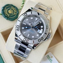 Rolex Yacht Master with Rhodium Dial