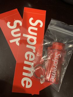 Supreme Waterproof Lighter Case Keychain