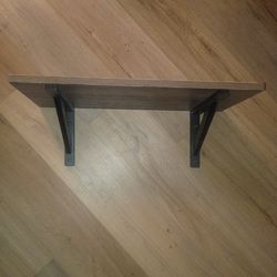 Chestnut oak hanging shelf (2)