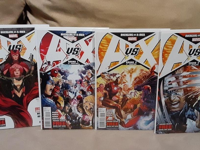 Avengers Vs X-men Comic Book Set