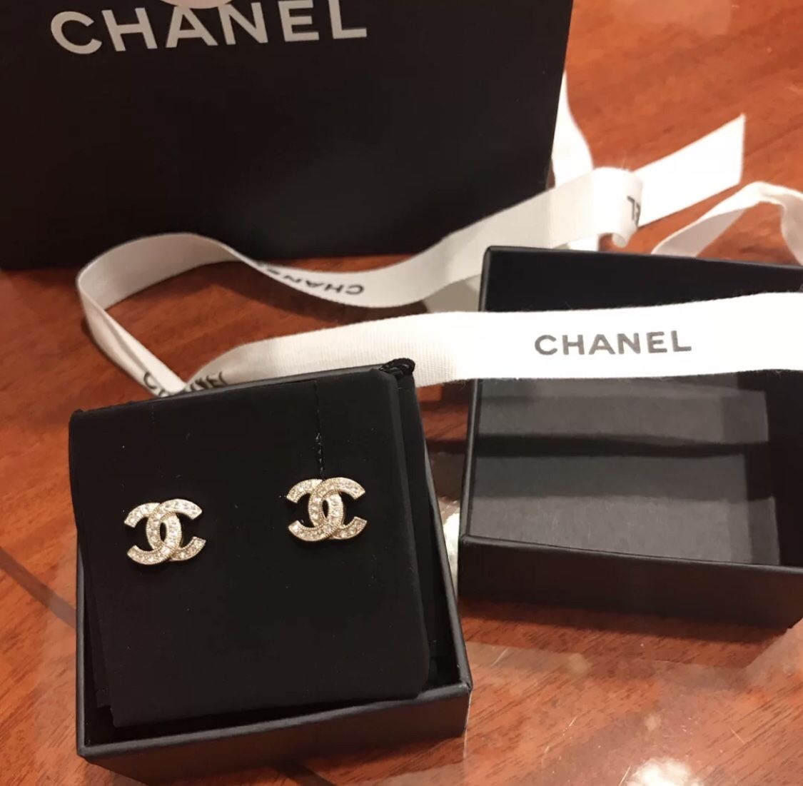 Mini Cc Earrings