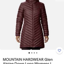 Mountain Hardwear Women’s down coat - L