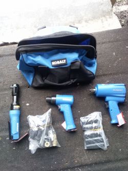 Kobalt brand air wrench set
