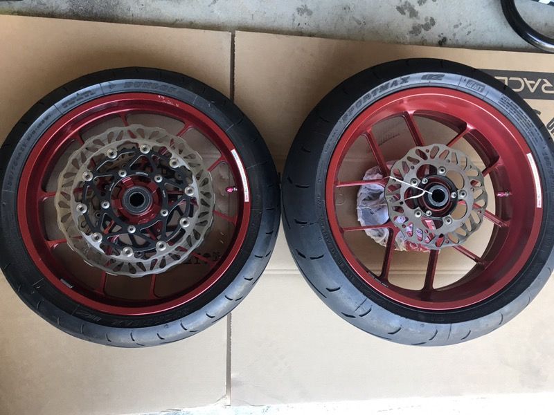 Carrozzeria forged wheels (06-10 gsxr 600/750) zx6r r6 cbr