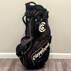 Cleveland Golf CG Cart Bag 14-Way, Molded 3-way Grab Handle, Umbrella Holder