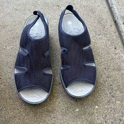 BZees Women's Daytona Slip-on Wedge Sandal
