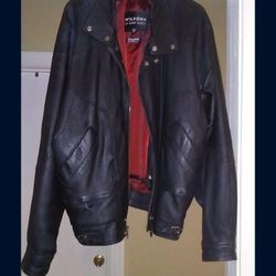 Leather Jacket With Liner