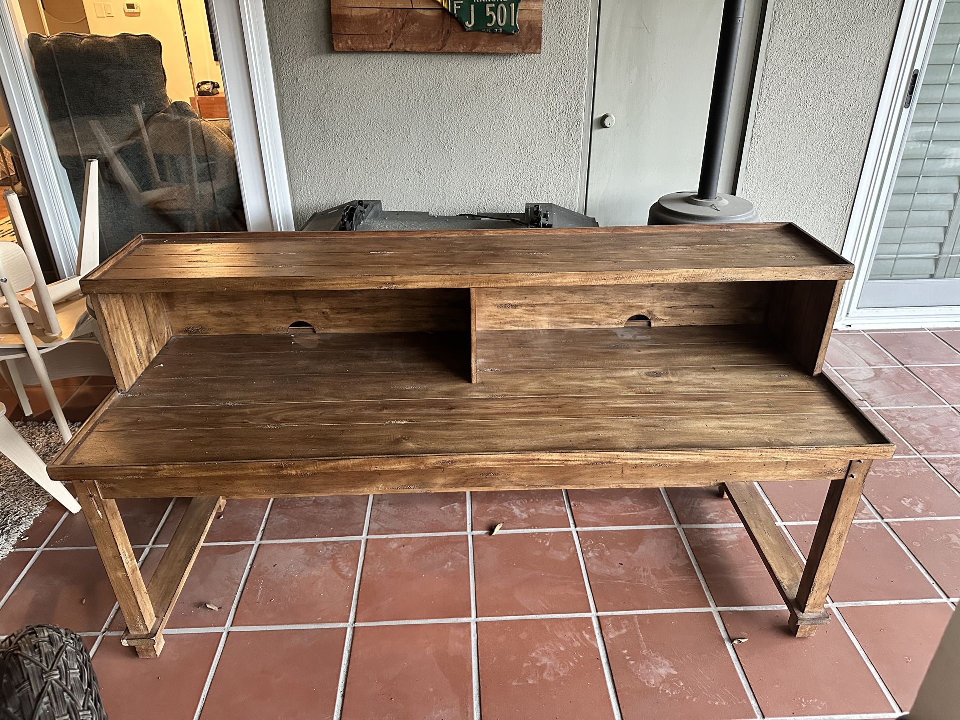 Pottery Barn Console Entryway Sofa Table