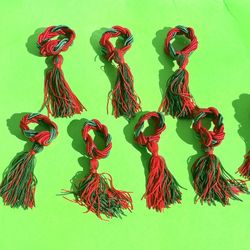 Lot Of 8 Holiday Napkin Rings