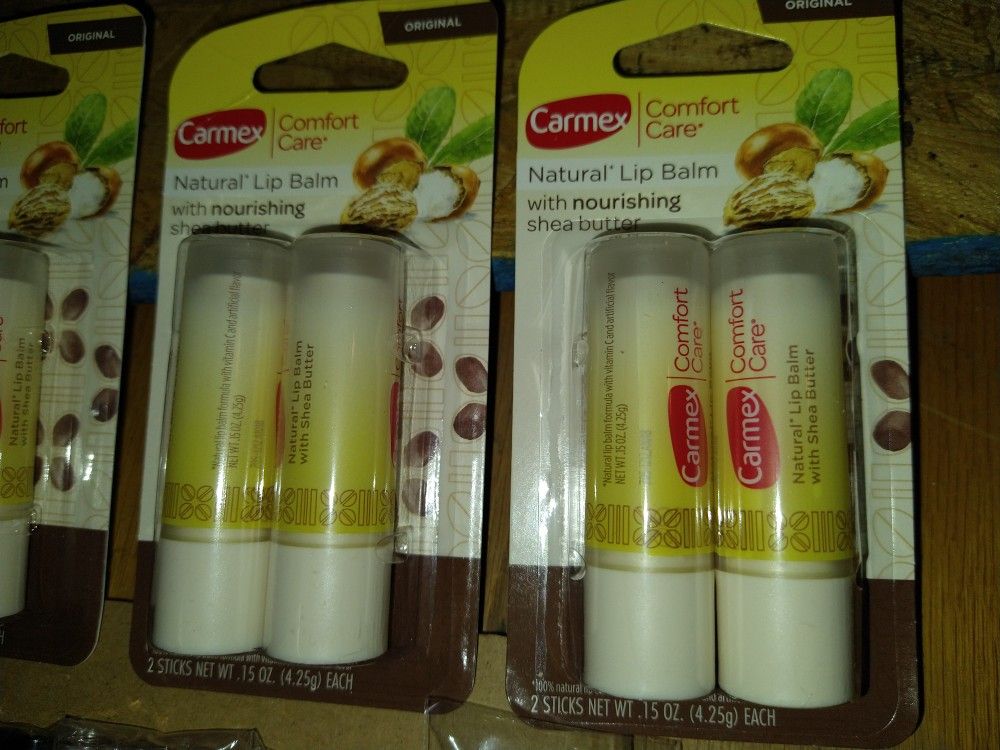 CarMax Coconut Shea Butter Flavored Lip Therapy Twin Packs