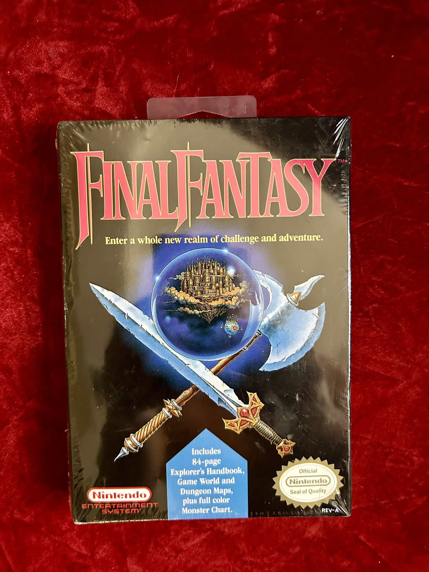 New  FINAL FANTASY.  (FACTORY SEALED) ”  (Nintendo NES, 1990) 