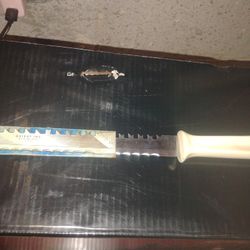 Vintage 9.5" Quikut Frozen Food/Meat Carving blade