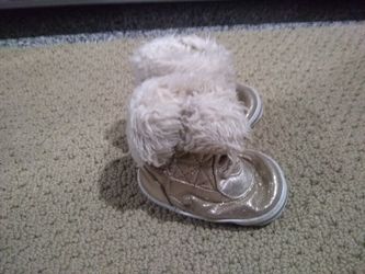 Gold Boots... Aldo Brand