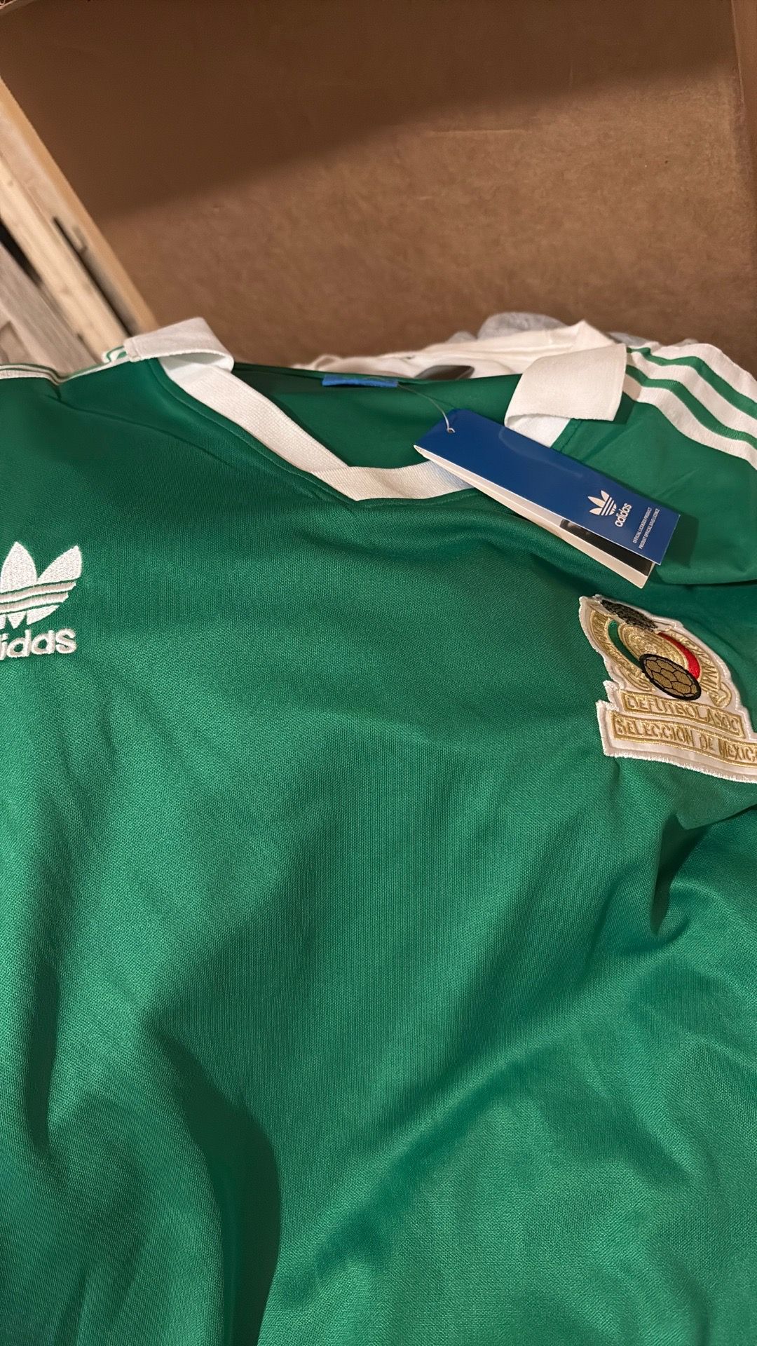 Adidas Mexico 1986 Home Jersey