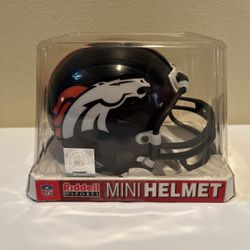 Denver Broncos Riddell Mini Helmet