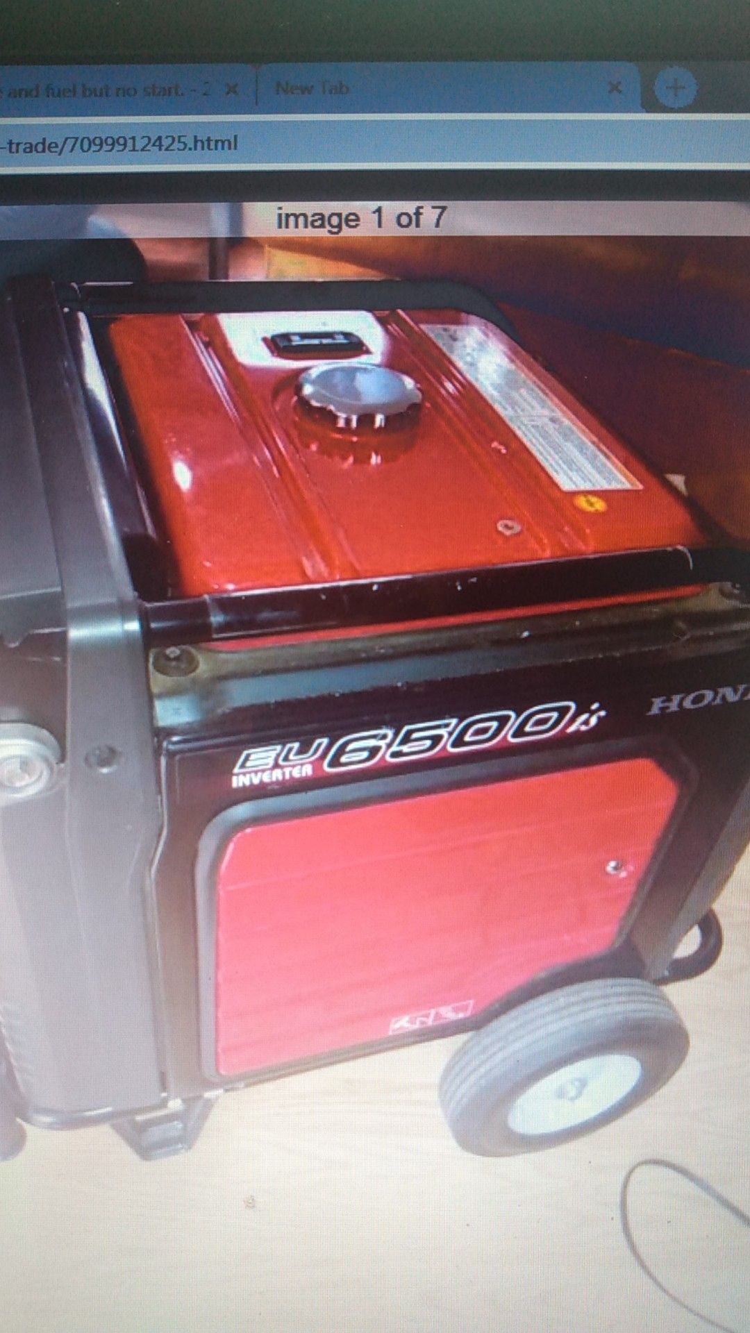 Honda eu6500is generator