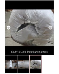 6” Memory Foam Mattress XL Twin