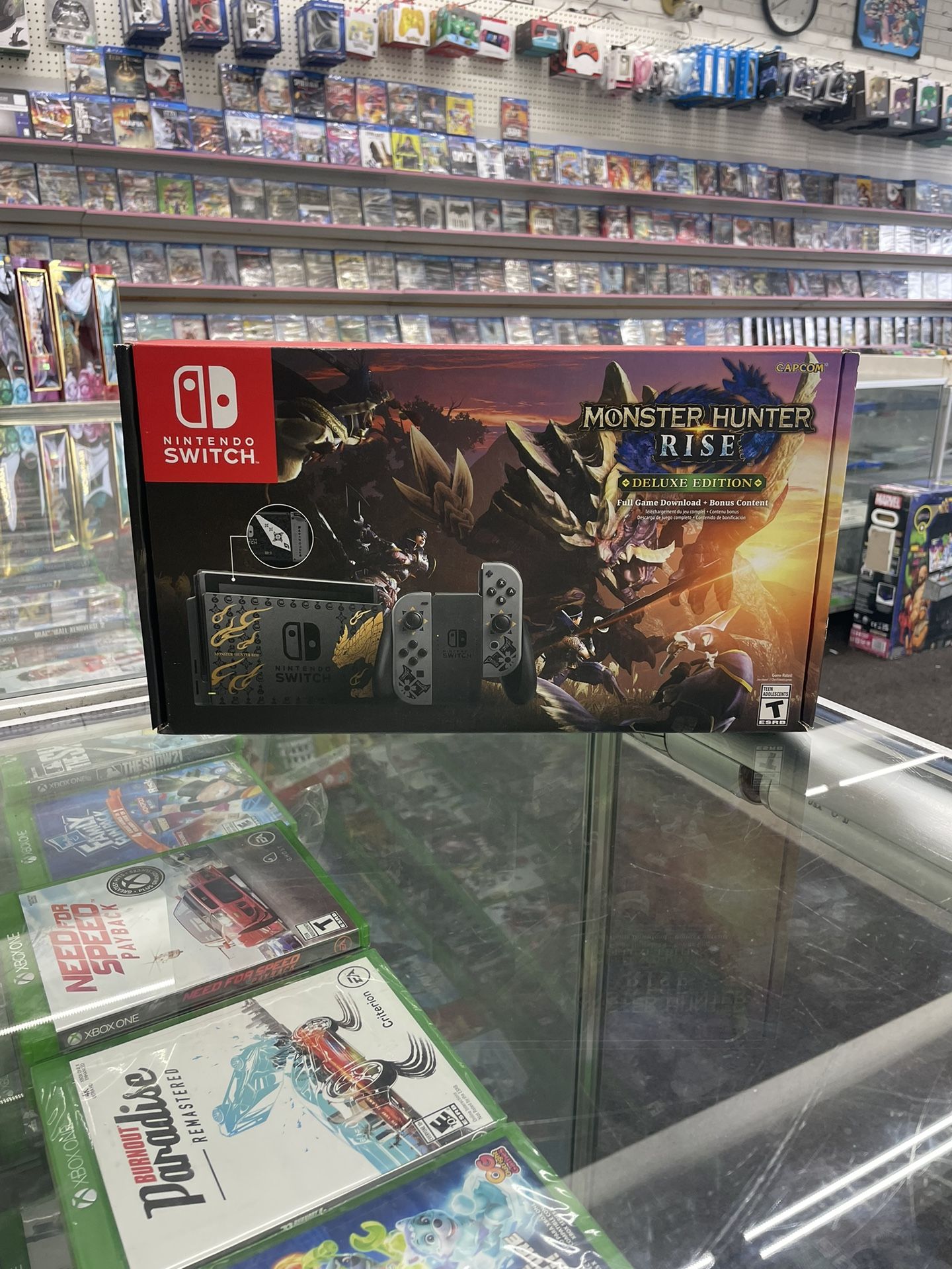 Nintendo Switch Monster Hunter Edition