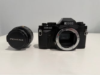 Ricoh XR-10M 35mm SLR Film Camera and SMC Pentax-A50mm F1.4 lens