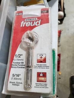1/2 " forstner bit