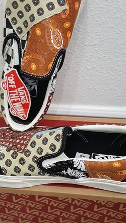 Vans Era Tiger Patchwork Slip-On Skate Sneaker
