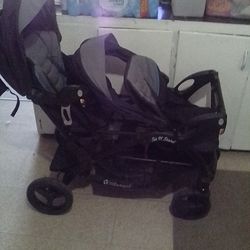 Double Baby Stroller 