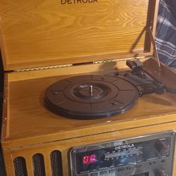 4 In One RECORD CD AM-FM RADIO PLAYERS...