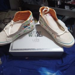 New Vans Star Wars X High top Sneakers Size 10