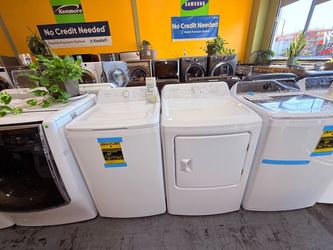 Washer and dryer new no credit needed