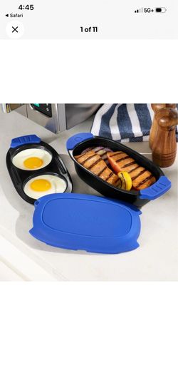 Kitchen HQ Microwave Grill/Cooker/Stoarage Set
