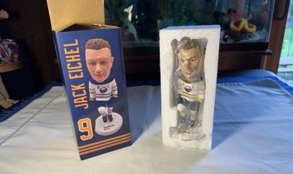 2019 SGA Bobblehead Buffalo Sabres Jack Eichel NHL Hockey Las Vegas Golden Knig